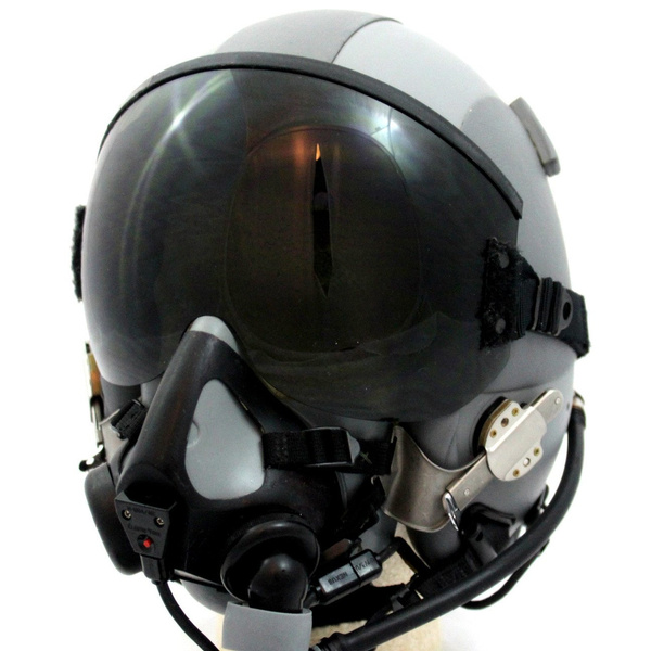 Buy NEW HGU-GENTEX 55/P USA Lg Jet Fighter Pilot Helmet MBU Edge 20/P Oxyge...
