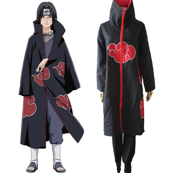 Halloween Coustume High Quality Anime Naruto Cosplay Costume Naruto Akatsuk...