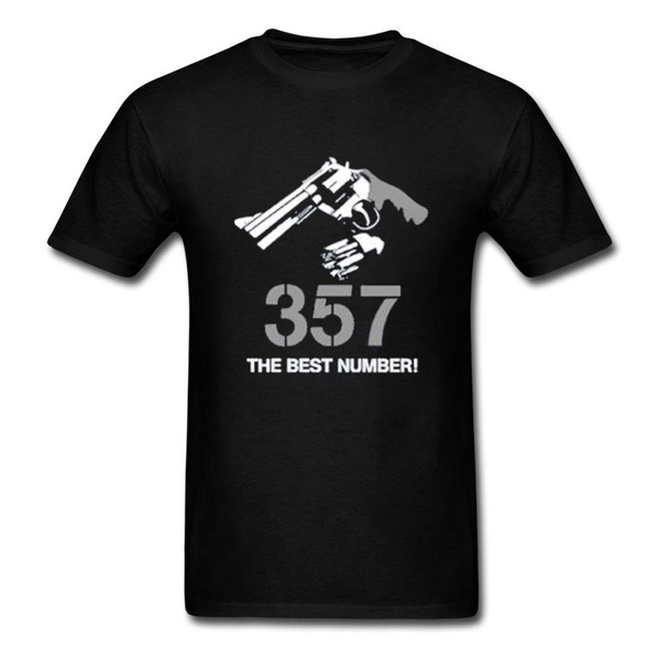 Спешите приобрести: Fashion 357The Best Number Pistole Revolver T Shirt на ...