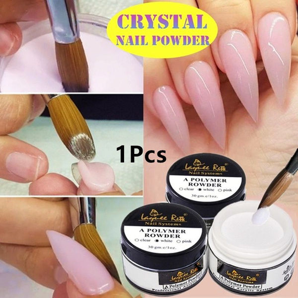 Nail Art Jewelry Beauty CLEAR Polymer Acrylic Powder Craft Supplies