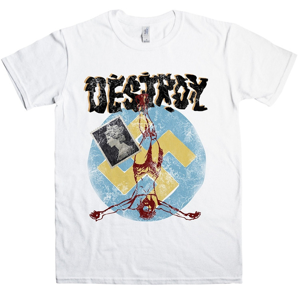 Compra Inspired By The Sex Pistols Punk Destroy Colour Men'S T-shir...