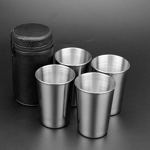 4 Pcs Stainless Stee...