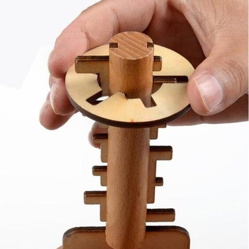 Wooden Toy Unlock Pu...