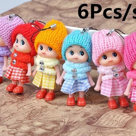 6Pcs Soft Baby Dolls...