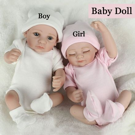 11" Reborn Baby Doll...