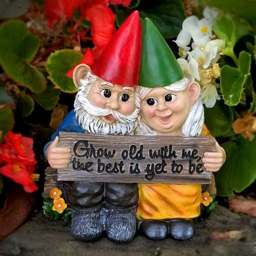 Gnome Couple in Love...