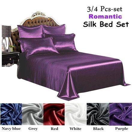 Bedroom Luxury Silk ...