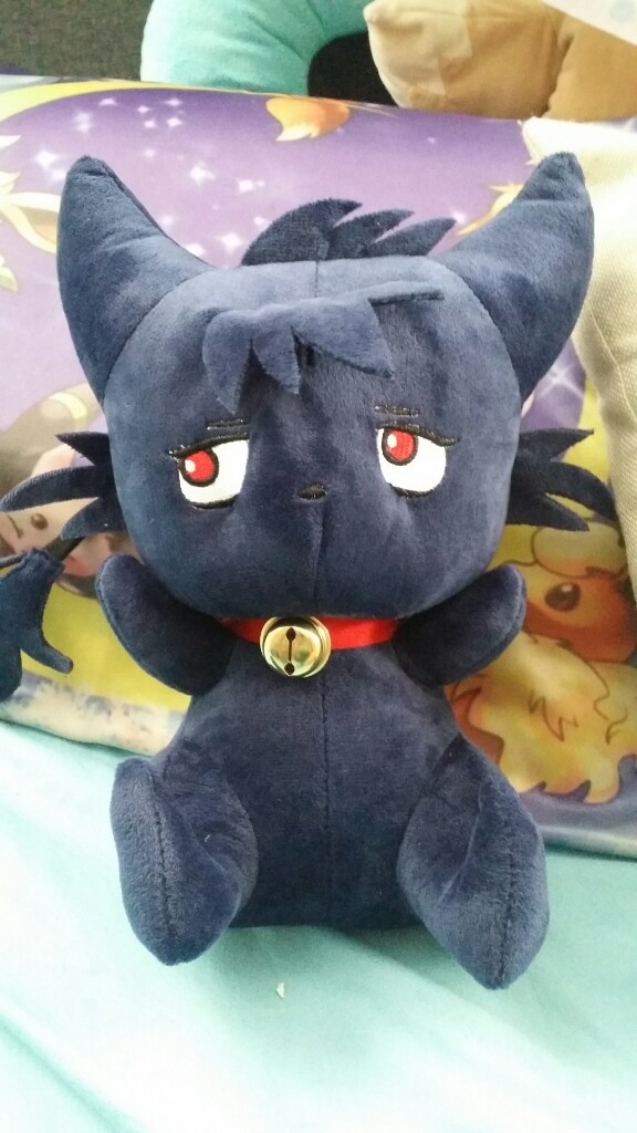 SERVAMP Shirota Mahiru Kuro Plush Doll Toy Black Cat SleepyAsh Kid's Gift New 