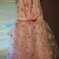 New Girls Cotton Sleeveless Princess Dress with Flower for Children ...
