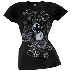 Mickey Mouse, T Shirts, Cartoons, Women's Fashion