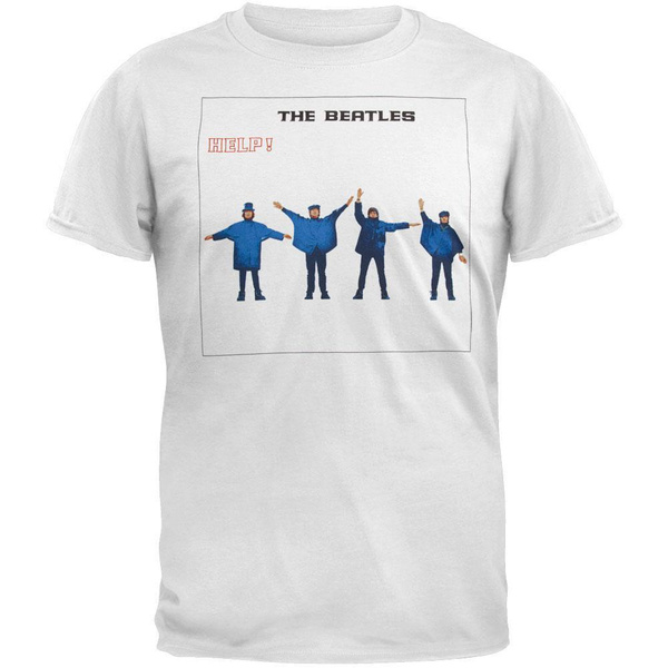 Beatles help shop t shirt