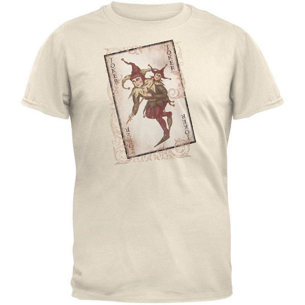 joker card t shirt