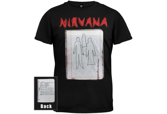 Nirvana - Ghost Notebook T-Shirt