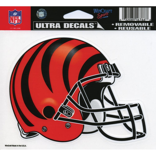 CINCINNATI BENGALS FOOTBALL NFL HELMET DECAL STICKER TEAM LOGO