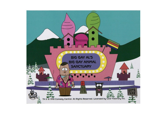 Big Gay Al Simple | South Park | Poster