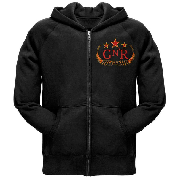 Guns n roses zip up clearance hoodie