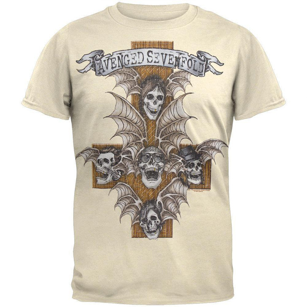 Avenged Sevenfold - God Hates Us Soft T-Shirt | Wish
