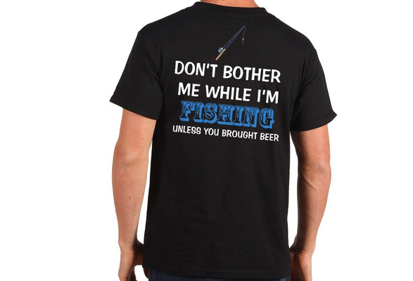 beer fishing shirt