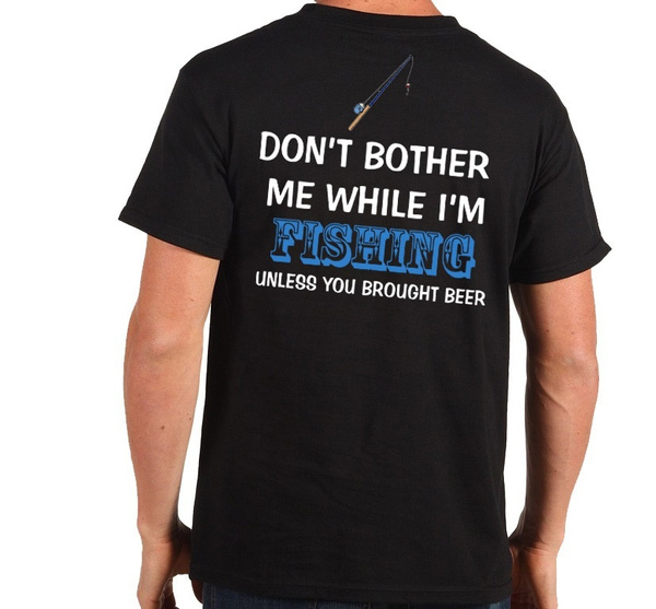 beer fishing shirt