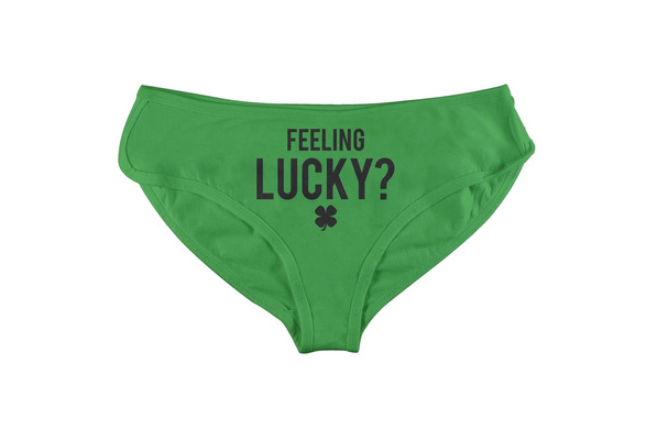 Lucky Clover St Patrick's Underwear - Basic Low-Rise Underwear