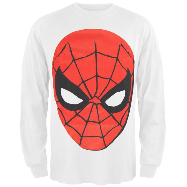 spiderman face t shirt