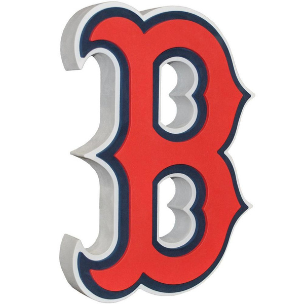 Boston Red Sox - B Logo 3D Foam Hand And Wall Sign - Multicolored | Wish