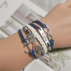 Charm Bracelet, infinity bracelet, Bracelet, anchor bracelet