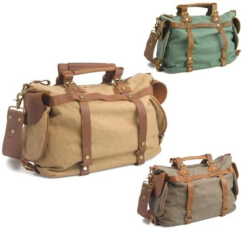 New Fashion Unisex Men Women Vintage Canvas Backpack Back Pack Rucksack School Bag Satchel