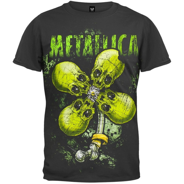 トップス 00s LLICA NO LEAF CLOVER METALLICA no leaf clover 2001 tour XL T- Shirt Vintage 9/10