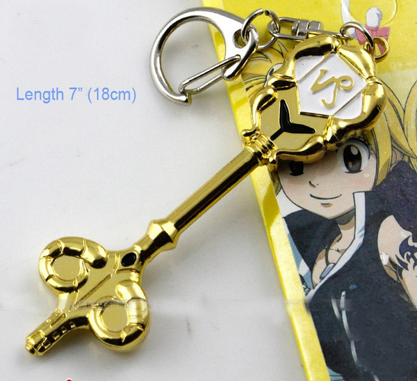 Anime Fairy Tail Metal Key Chains Constellation Capricorn Magister Lucy S Zodiac Magic Keys Wish