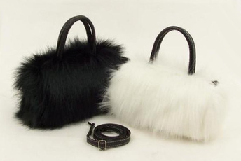 Shoulder Bags, fur, Totes, fashion bag
