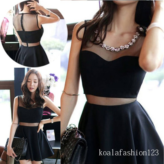 tank top dress korean