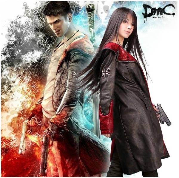 Devil May Cry 5 Dante's Leather Coat Costume - Film Star Outfits