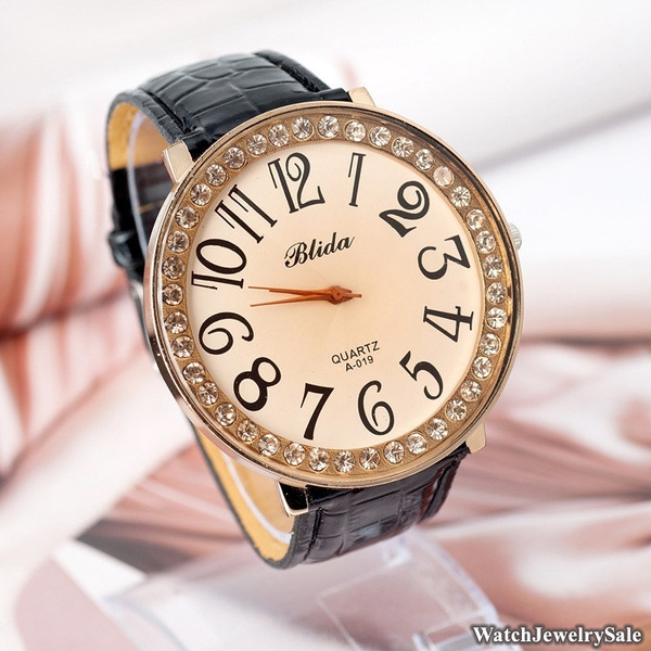 Large face womens discount watch