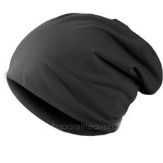 New Solid Color Unisex Hip-hop Cap Beanie Hat Winter Slouch 9 Colors One Size Elastic AP