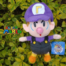 Rapifun Baby Waluigi 9 Super Mario Bros Plush Toy Collectible Game Stuffed Animal Doll Wish