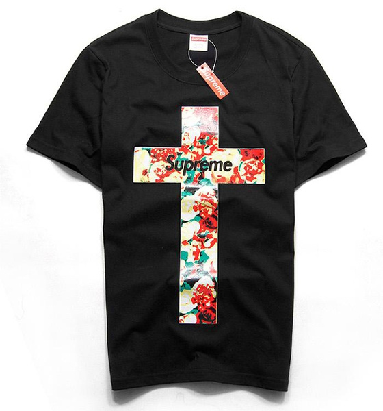 Supreme cross outlet shirt