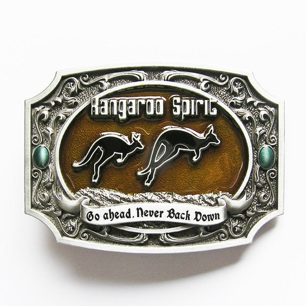 kangaroo belt buckle