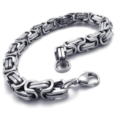 Steel, Fashion, Boys' Accessories, Chain Link Bracelet