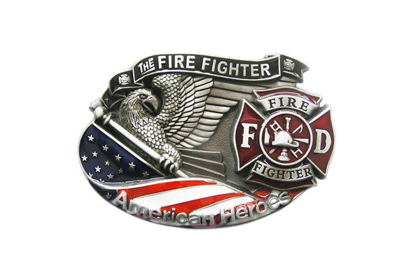 firefighter belt buckle
