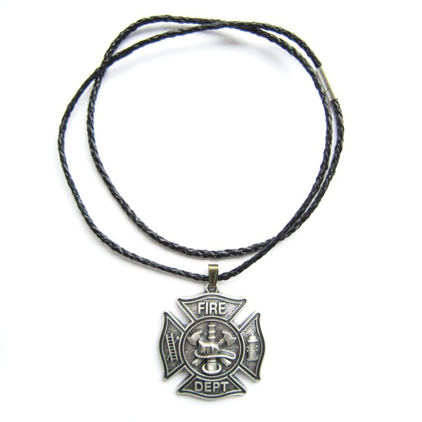 Sterling Silver Firefighter Axe Charm / Pendant | 925 Silver Fireman Gift