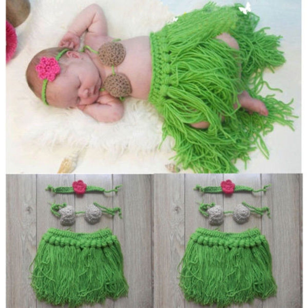 infant grass skirt