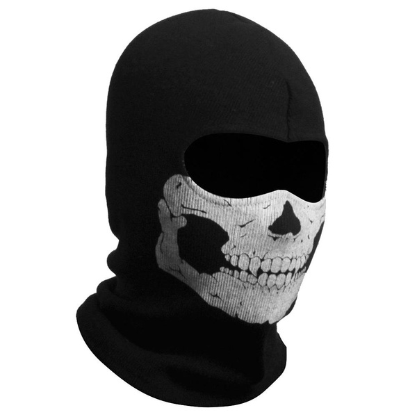 New Call of Duty 19 COD19 Ghost Squad Skull Balaclava Ski Hood