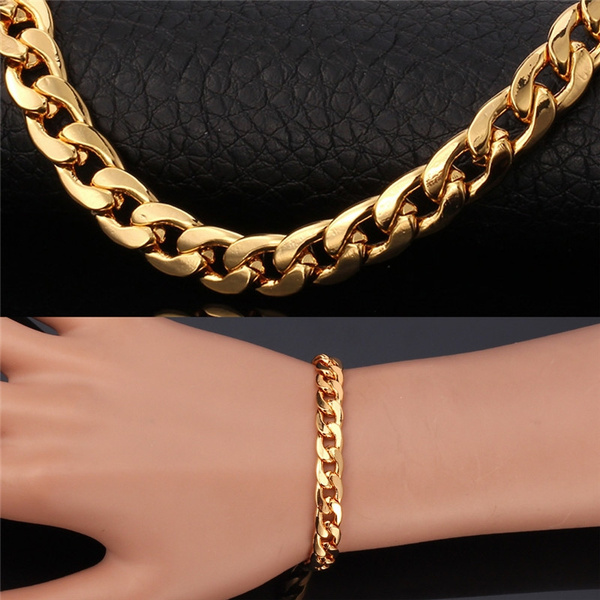 10K Solid Real Gold 6 mm Presidential Watch Band Link Style Bracelet o -  Soul Jewelry