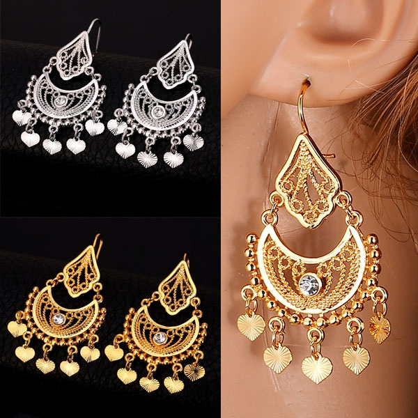 ZEVAR I Indian Style Hoop Jhumka Earrings – Zevar