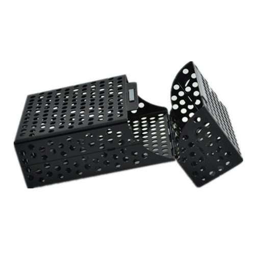LAIFU Metal Mesh Design Durable Cigarette Case Box, Black Cigarette case box 