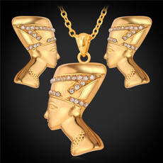 goldplated, Jewelry, gold, Creative Jewelry Sets