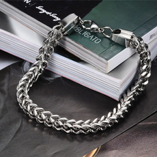 infinity bracelet, Steel, Titanium Steel Bracelet, punk style