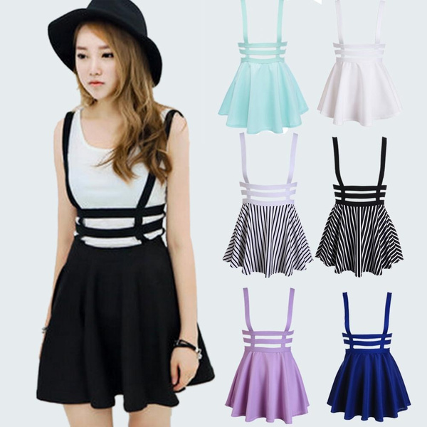 skater skirt with braces