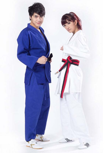 Blues, taekwondo, judouniform, trainingsuit